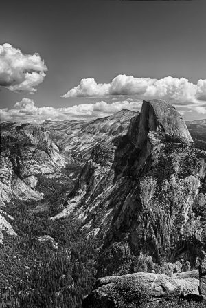 Yosemite National Park's famous Half Dome