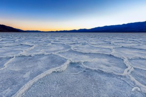Death Valley's Badwater Basin is the lowest elevation point in the United States.